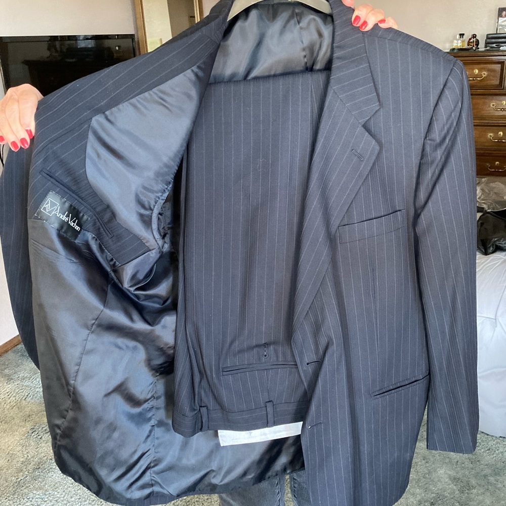 Mens BIG & Tall 48/50R suit